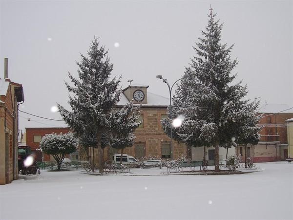 Nieve en Berlangas de Roa 2009